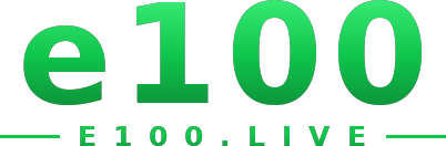 e100 logo
